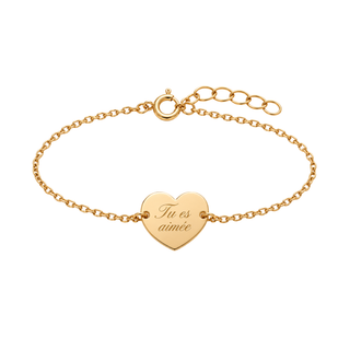 Bracelet personnalisable - Coeur